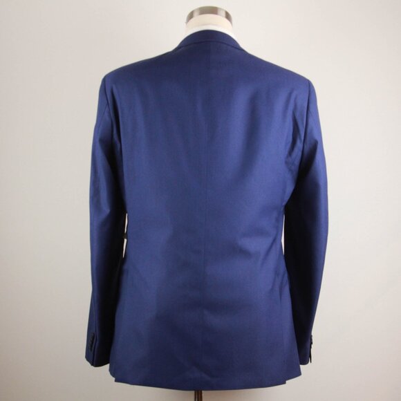 Alfani 42L Men’s Suit Blazer Sportscoat Jacket Navy Blue E03279 - Picture 7 of 7